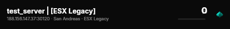 test_server | [ESX Legacy] live status badge