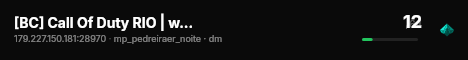 [BC] Call Of Duty RIO | www.BloodCulture.com.br [HC] live status badge