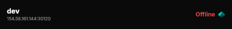 dev live status badge