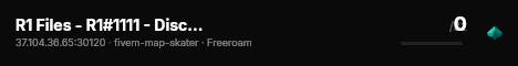 R1 Files - R1#1111 - Discord.gg/R1 live status badge