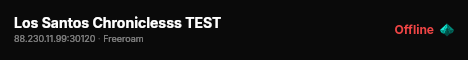 Los Santos Chroniclesss TEST live status badge