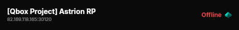 [Qbox Project] Astrion RP live status badge