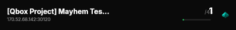 [Qbox Project] Mayhem Testing live status badge