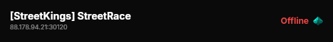 [StreetKings] StreetRace live status badge