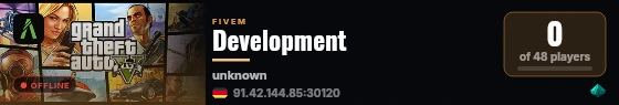 Development   live status badge