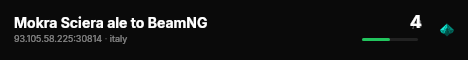 Mokra Sciera ale to BeamNG live status badge