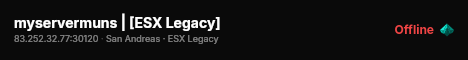 meee | [ESX Legacy] live status badge