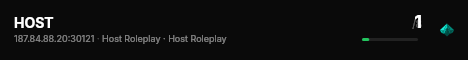 HOST live status badge