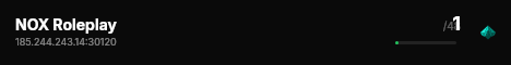 NOX Roleplay live status badge