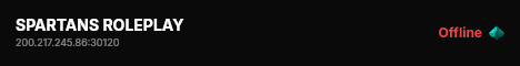 SPARTANS ROLEPLAY live status badge