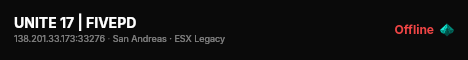 UNITE 17 | FIVEPD live status badge