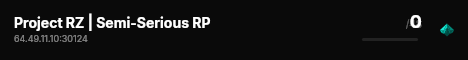 Project RZ | Semi-Serious RP live status badge