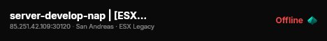 server-develop-nap | [ESX Legacy] live status badge
