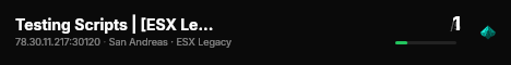 Testing Scripts | [ESX Legacy] live status badge
