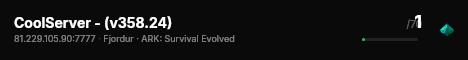 CoolServer - (v358.24) live status badge