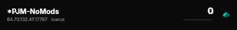 *PJM-NoMods live status badge