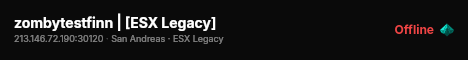 zombytestfinn | [ESX Legacy] live status badge