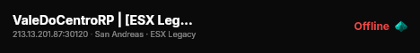 ValeDoCentroRP | [ESX Legacy] live status badge