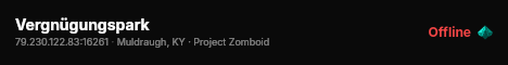 Vergnügungspark live status badge