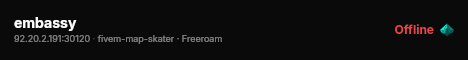 embassy live status badge