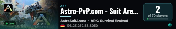 Astro-PvP.com - Suit Arena - (v358.24) live status badge