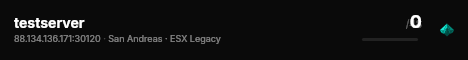 testserver live status badge