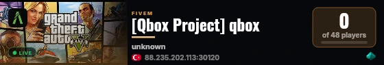 [Qbox Project] qbox live status badge