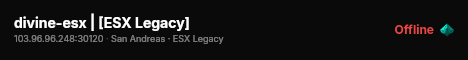 divine-esx | [ESX Legacy] live status badge
