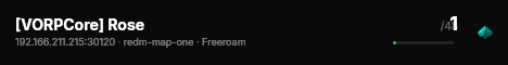 [VORPCore] Rose live status badge