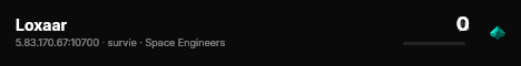 Loxaar live status badge