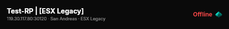 Test-RP | [ESX Legacy] live status badge