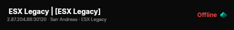  ESX Legacy | [ESX Legacy] live status badge
