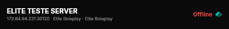 ELITE TESTE SERVER live status badge