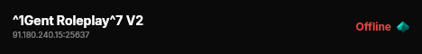 ^1Gent Roleplay^7 V2 live status badge