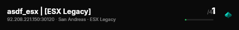 asdf_esx | [ESX Legacy] live status badge