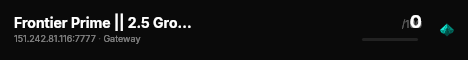 Frontier Prime live status badge
