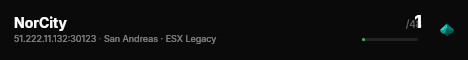 NorCity live status badge