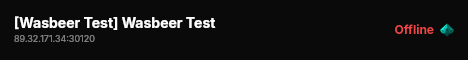 [Wasbeer Test] Wasbeer Test live status badge