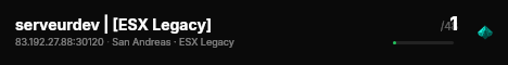 serveurdev | [ESX Legacy] live status badge