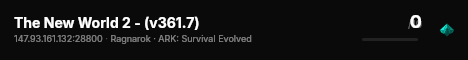 The New World 2 - (v361.7) live status badge