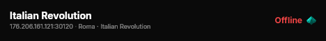 Italian Revolution live status badge