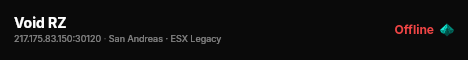 Void RZ live status badge