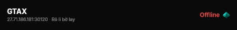 GTAX live status badge