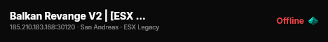 Balkan Revange V2 | [ESX Legacy] live status badge