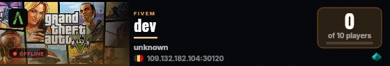 dev live status badge