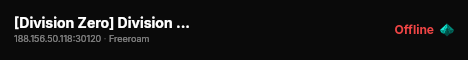 [Division Zero] Division Zero live status badge