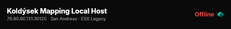 Koldýsek Mapping Local Host live status badge