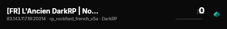 [FR] L'Ancien DarkRP | Nouveaux Métiers | Recrutement ON live status badge