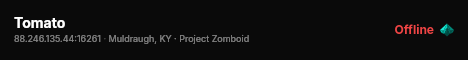 Tomato live status badge