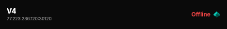 V4 live status badge